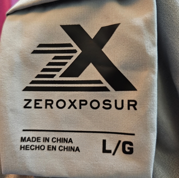 ZeroXposur Tropical Print Vacation Logo Shorts Size Large - Picture 4 of 4